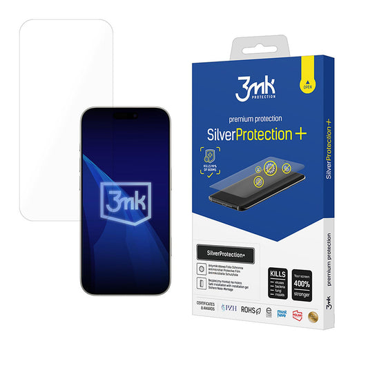Προστατευτική Μεμβράνη Οθόνης 3MK Silver Protect+ για Apple iPhone 17, Πλαστική