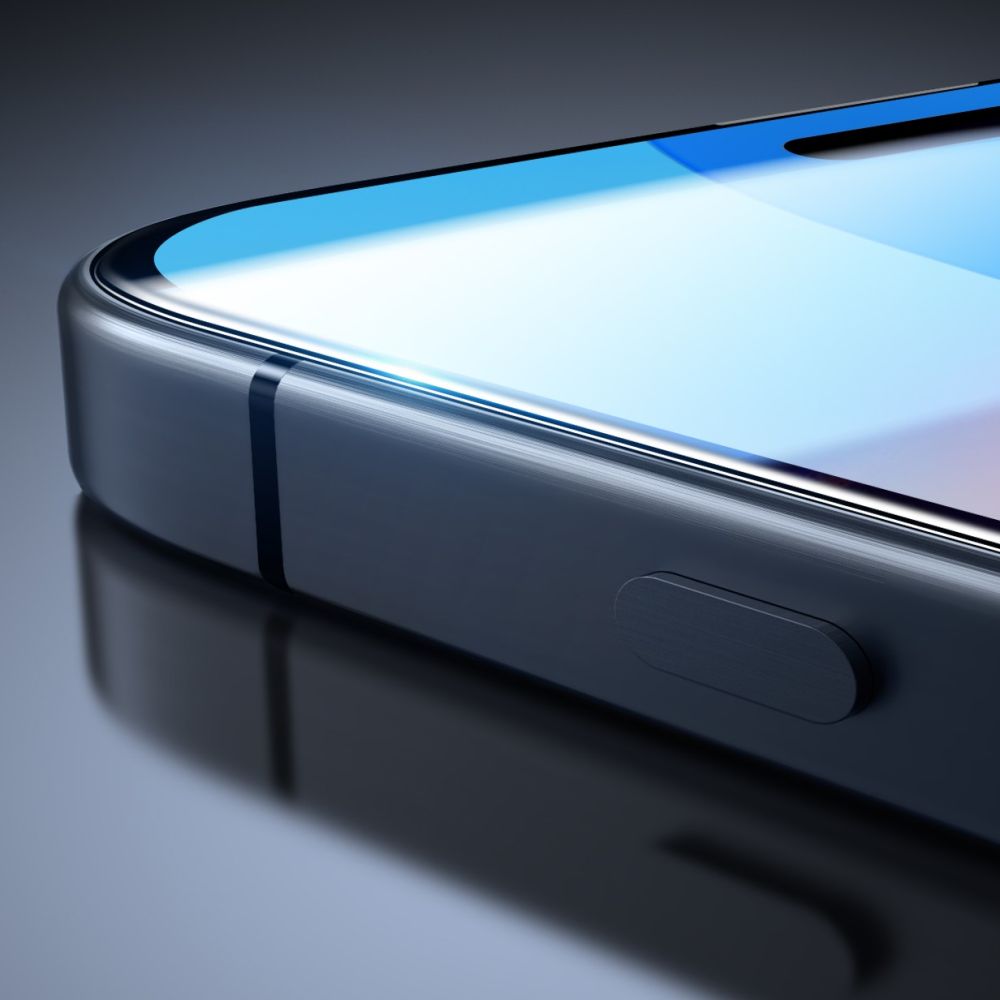 Προστατευτική Μεμβράνη Οθόνης ESR για Apple iPhone 16 / 15, Ενισχυμένο Γυαλί, Πλήρης Κόλληση, Σετ 2 τεμαχίων, Μαύρη