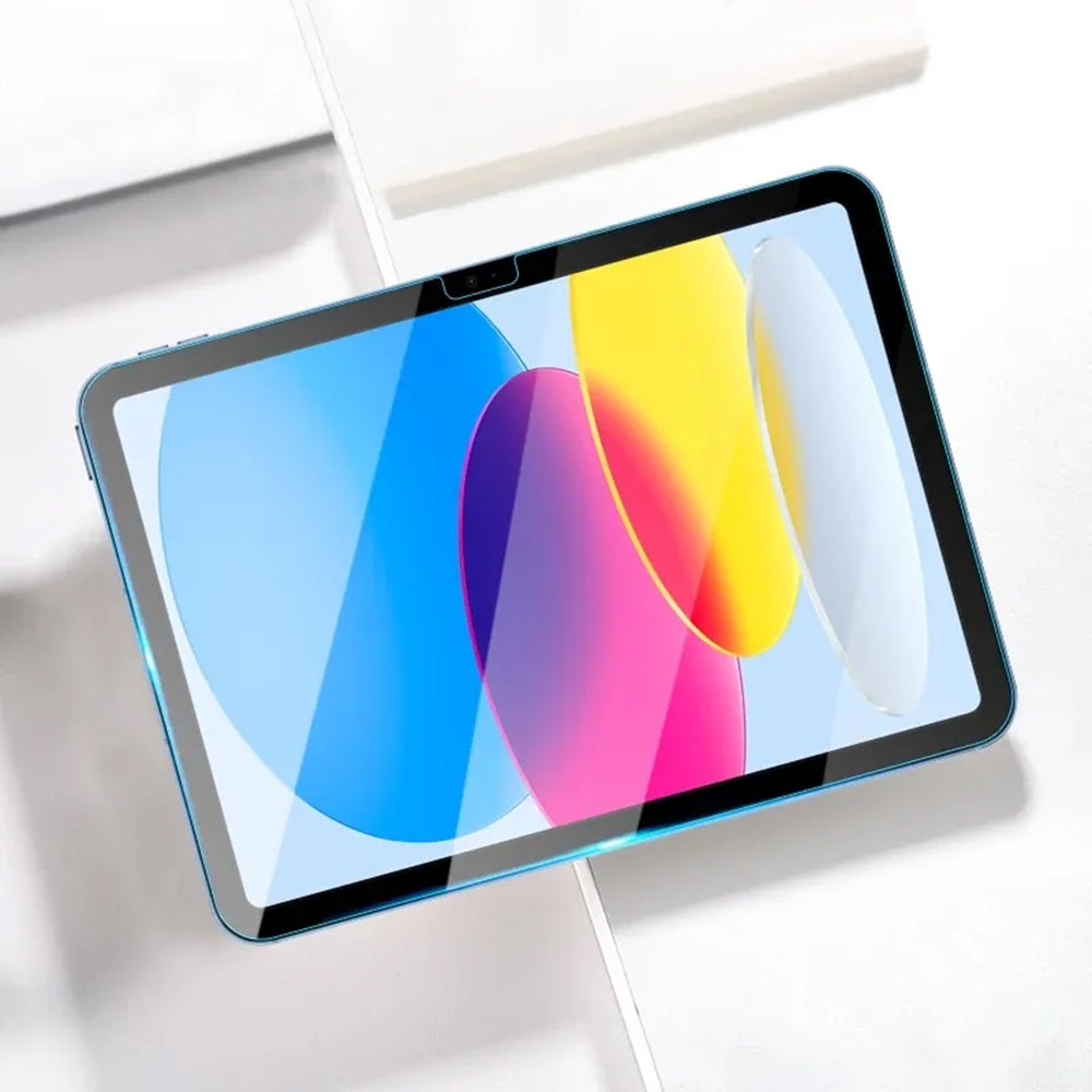 Προστατευτική μεμβράνη οθόνης Clear Lito Classic για Apple iPad (2025) / (2022), Ασφαλισμένο γυαλί, Full Glue, 2.5D
