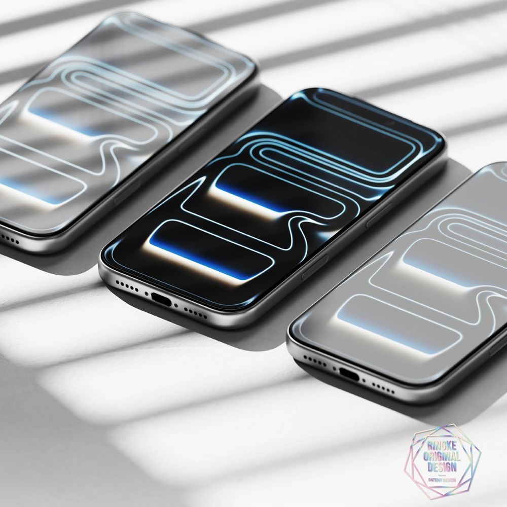 Προστατευτική μεμβράνη οθόνης Ringke Easy Slide AR για Apple iPhone 17 Pro, Ασφαλισμένο γυαλί, Πλήρης κόλλα, 2.5D, Μαύρο