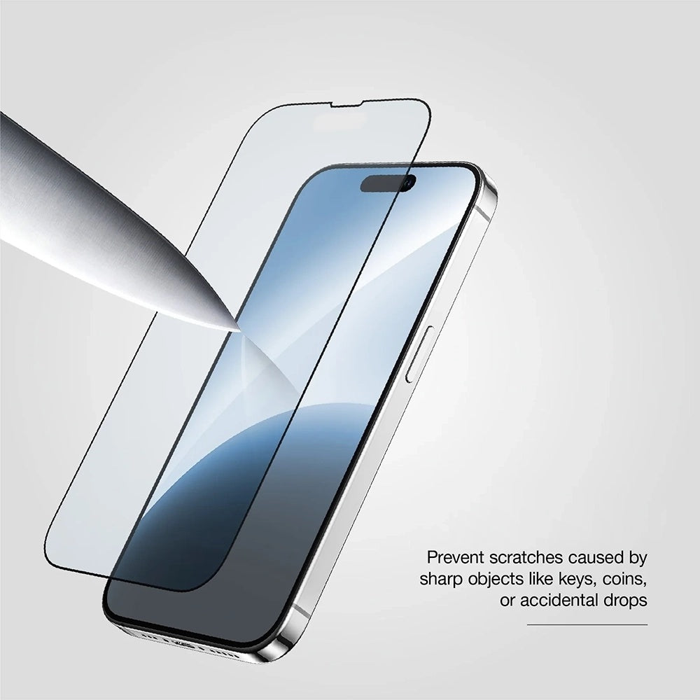 Προστατευτική Μεμβράνη Οθόνης Anank 10X Reinforced CG για Apple iPhone 17 Air, Ενισχυμένο Γυαλί, Full Glue, 2.5D, Μαύρη