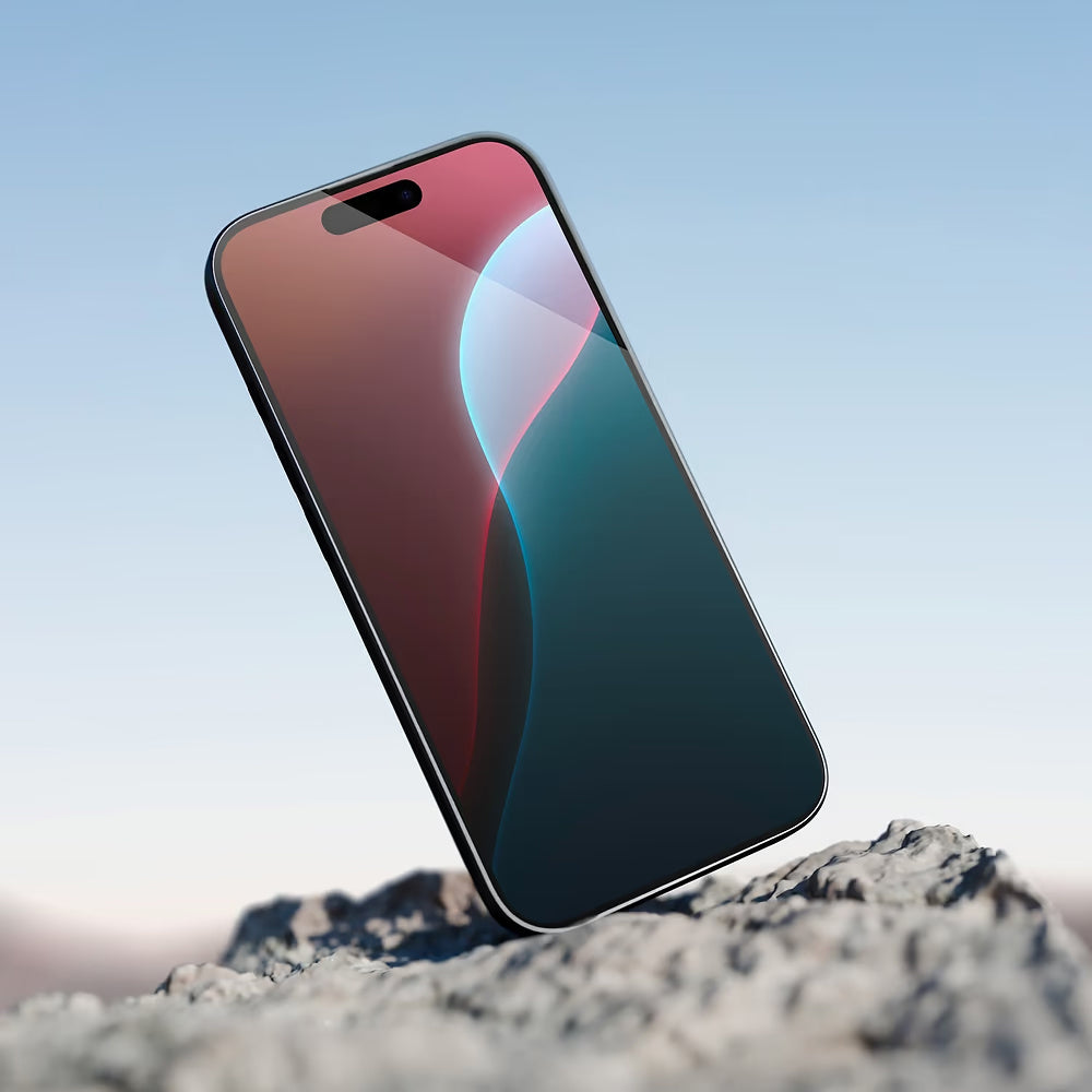 Προστατευτική Μεμβράνη Οθόνης Anank 5X Reinforced Invisible για Apple iPhone 17 Air, Ενισχυμένο Γυαλί, Full Glue, 3D, Μαύρη