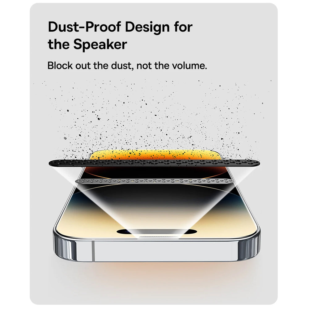 Προστατευτική Μεμβράνη Οθόνης Anank 5X Reinforced για Apple iPhone 17 Pro, Ενισχυμένο Γυαλί, Full Glue, 2.5D, Μαύρη
