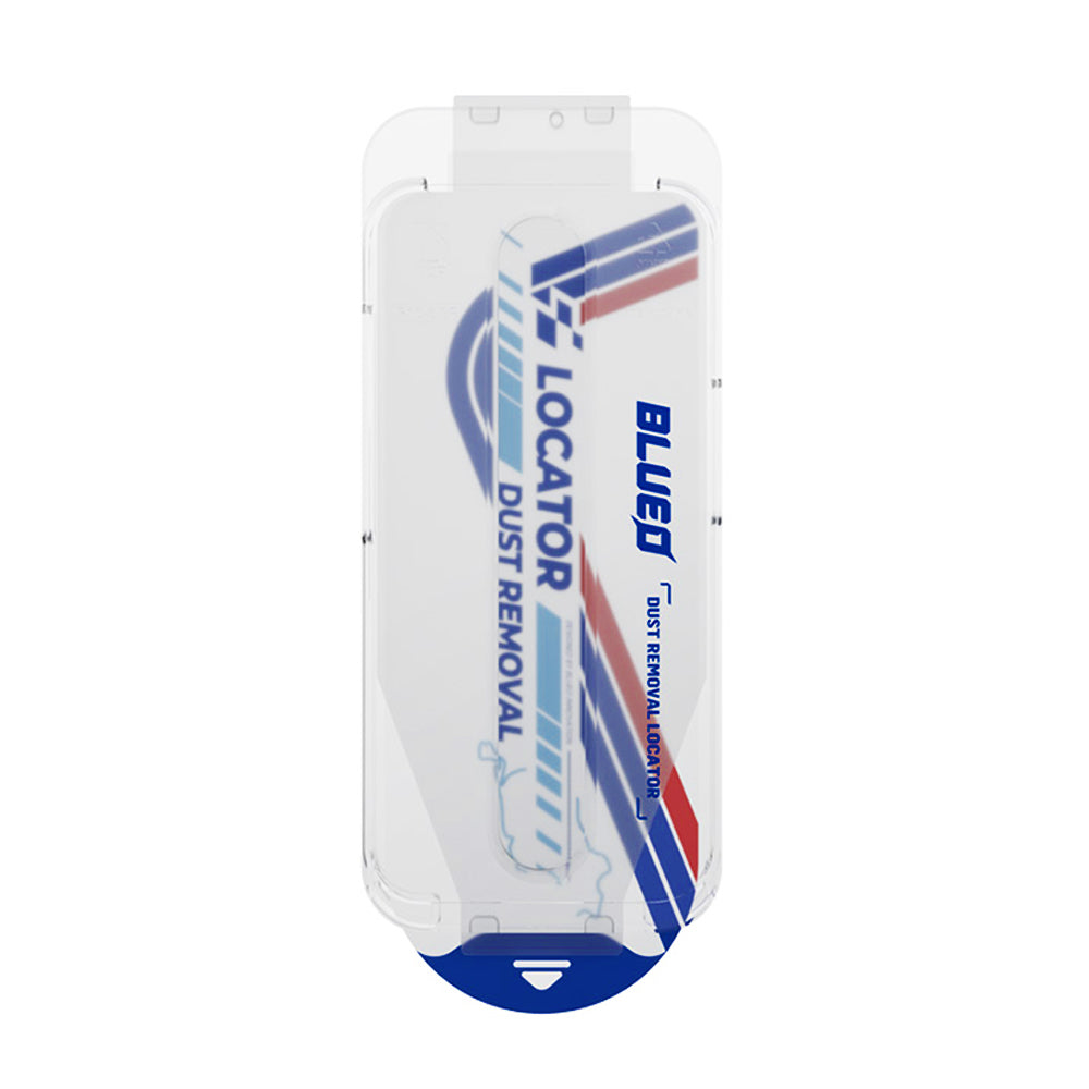 Προστατευτική μεμβράνη οθόνης Blueo Anti-Reflective HD Applicator Pro για Apple iPhone 16 Pro Max, Ασφαλισμένο γυαλί, Πλήρης κόλλα, Μαύρο