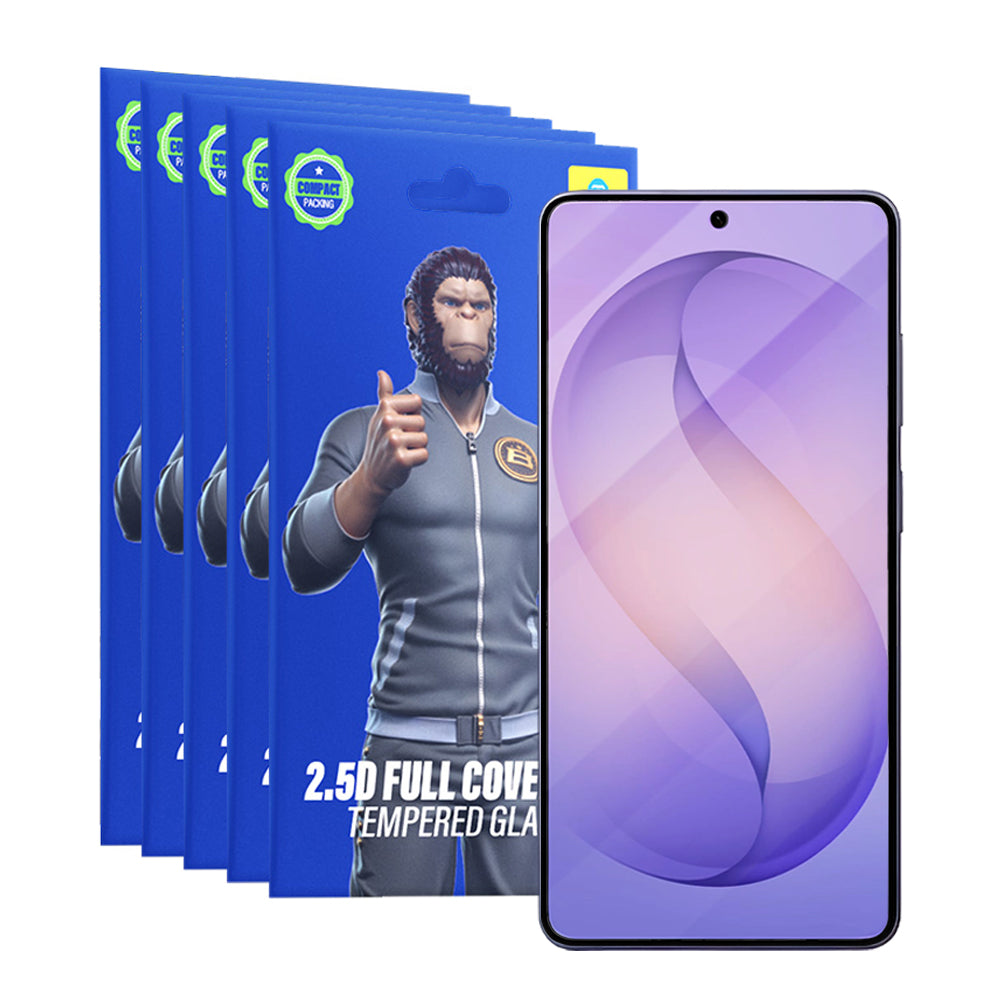 Προστατευτική Μεμβράνη Οθόνης Blueo HD για Samsung Galaxy S26 Ultra S948, Ενισχυμένο Γυαλί, Full Glue, 2.5D, Σετ 5 τεμαχίων, Μαύρη