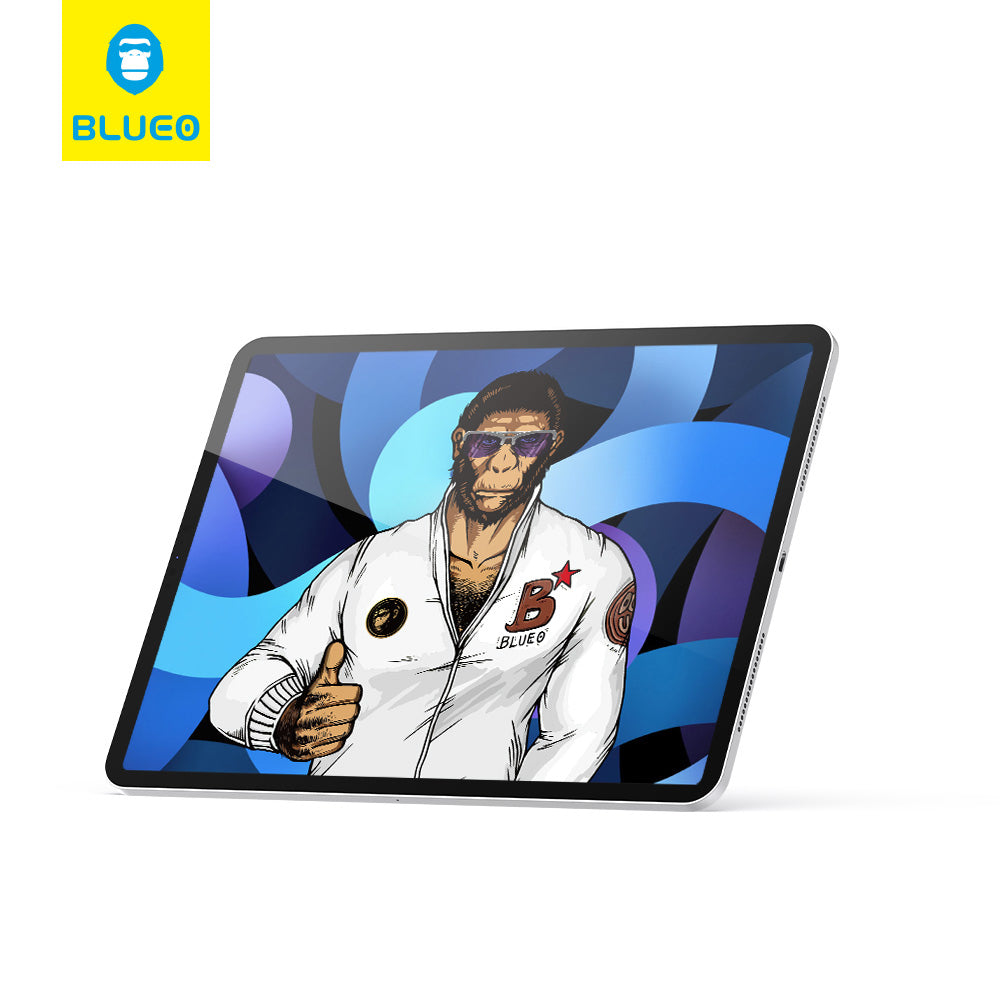 Προστατευτική μεμβράνη οθόνης Blueo για Apple iPad Air (2022) / Pro 11 (2021) / Air (2020) / Pro 11 (2020) / Pro 11 (2018), Ασφαλισμένο γυαλί, Πλήρης κόλλα