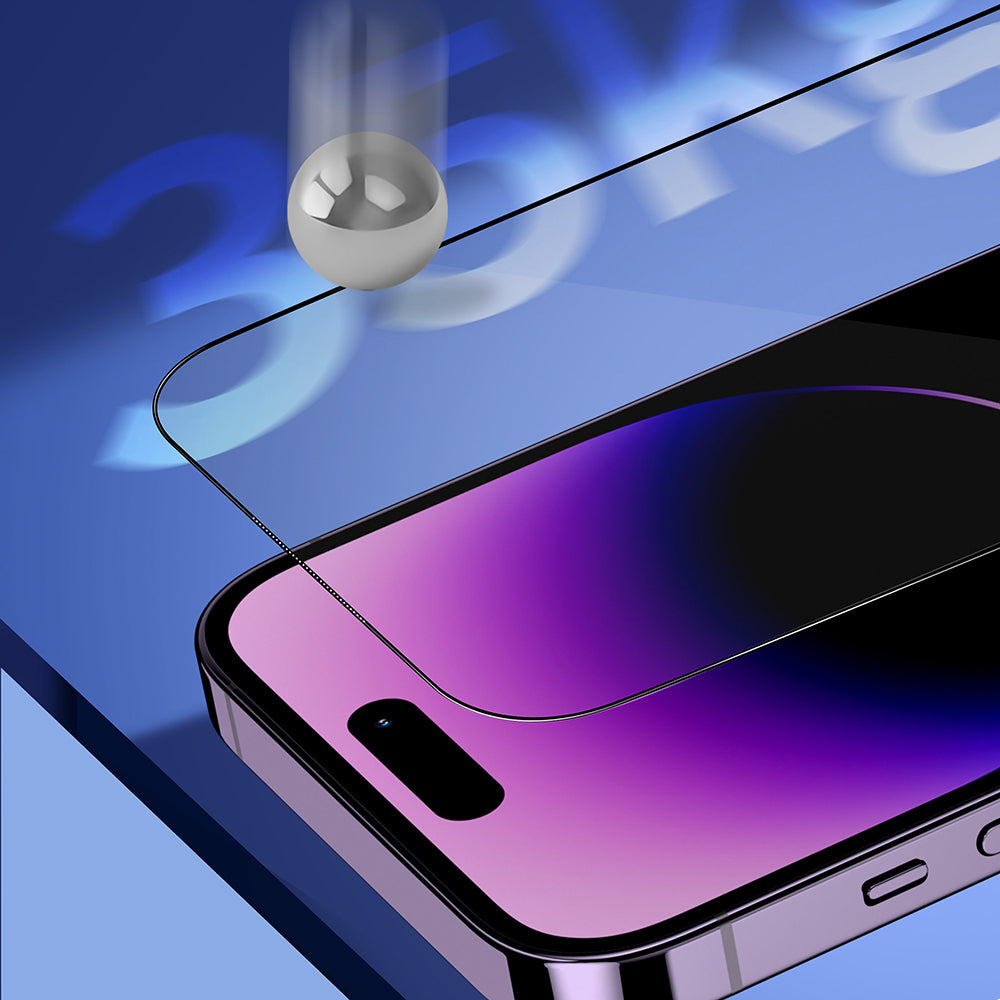 Προστατευτική Μεμβράνη Οθόνης Blueo Sapphire Applicator Pro για Apple iPhone 17 Air, Ενισχυμένο Γυαλί, Full Glue