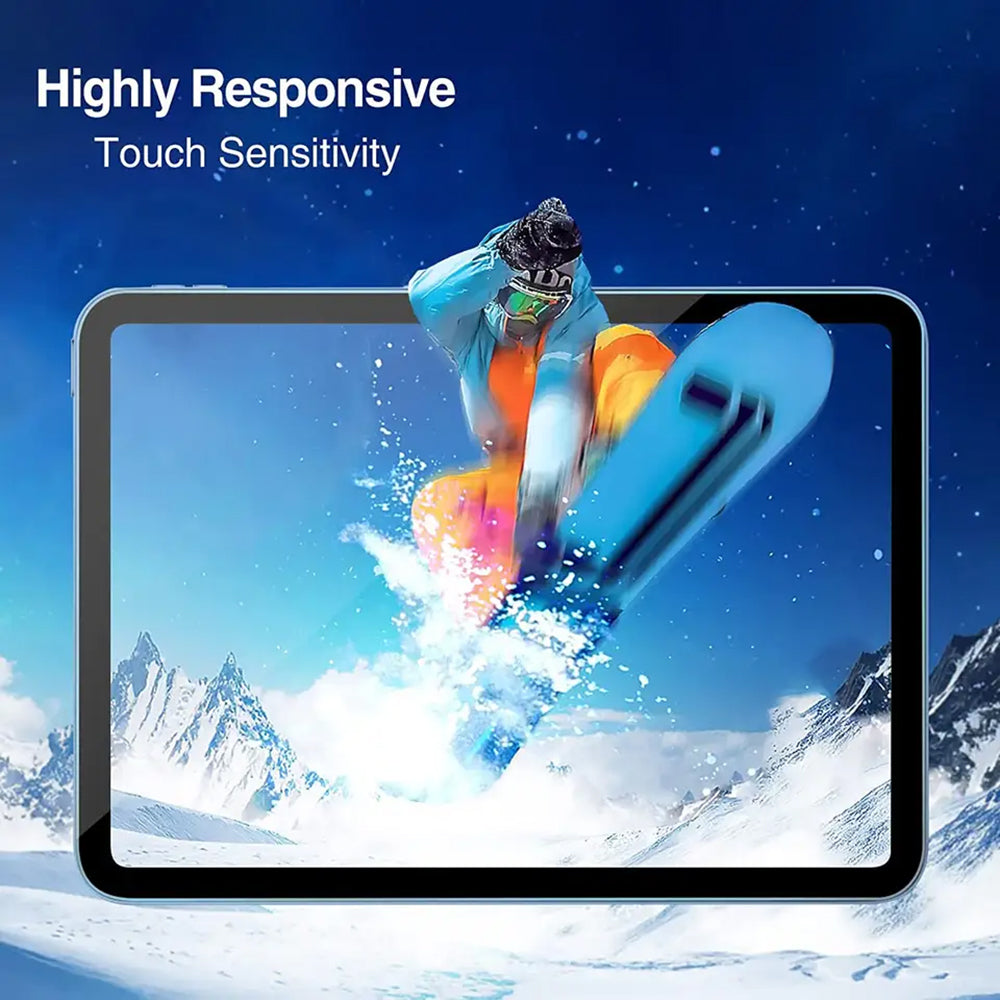 Προστατευτική μεμβράνη οθόνης Clear Lito Classic για Apple iPad (2025) / (2022), Ασφαλισμένο γυαλί, Full Glue, 2.5D