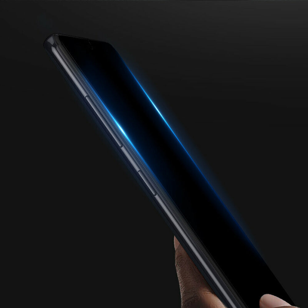 Προστατευτική μεμβράνη οθόνης DUX DUCIS για Samsung Galaxy S24 FE S721, ασφαλισμένο γυαλί, κόλλα άκρων, μαύρο