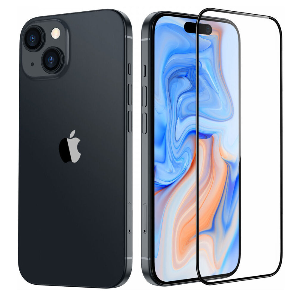 Προστατευτική Μεμβράνη Οθόνης ESR Armorite για Apple iPhone 15 Plus, Ενισχυμένο Γυαλί, Πλήρης Κόλληση, Μαύρη