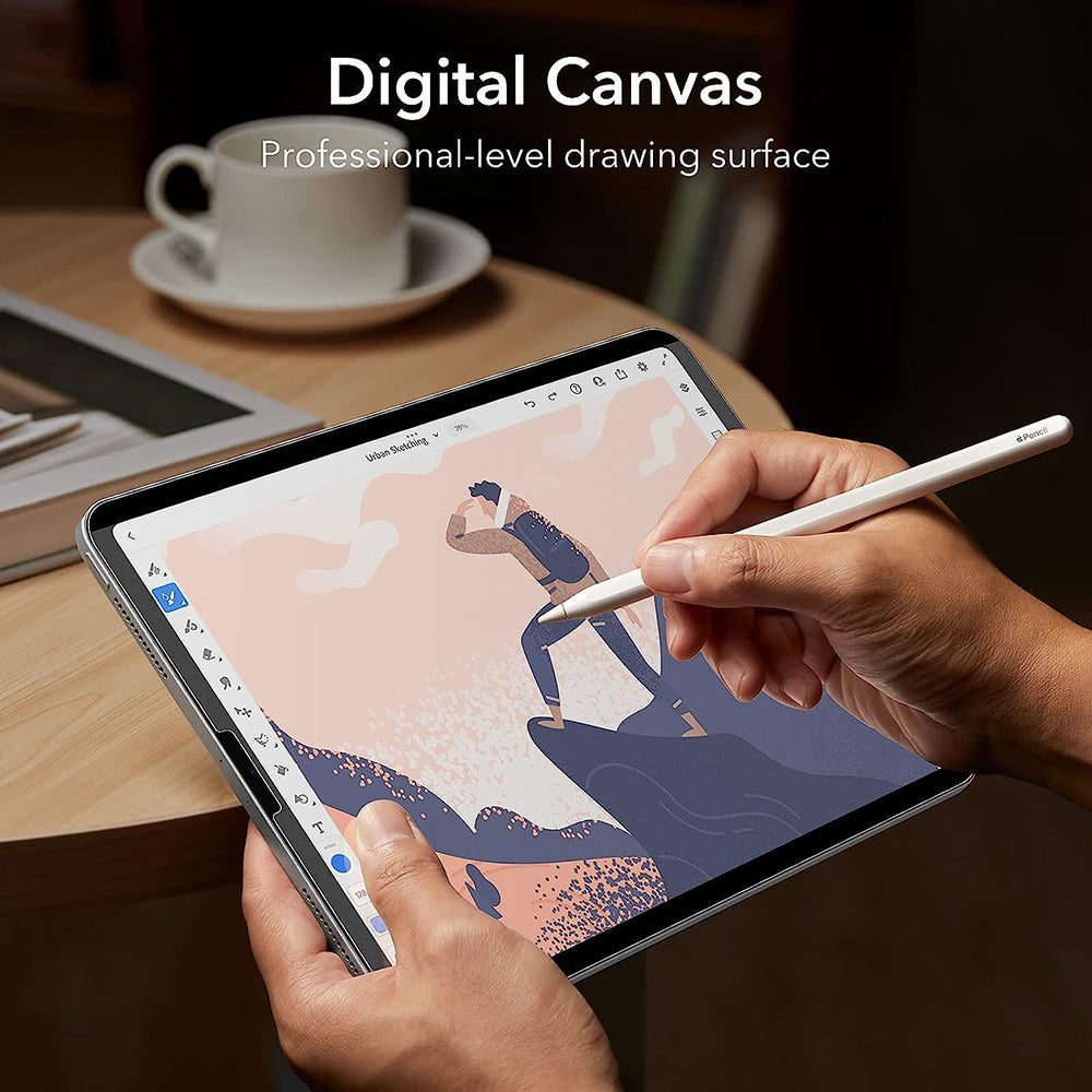 Προστατευτική Μεμβράνη Οθόνης ESR Paper Feel Magnetic για Apple iPad Air 11 (2025) / Air 11 (2024), Πλαστική