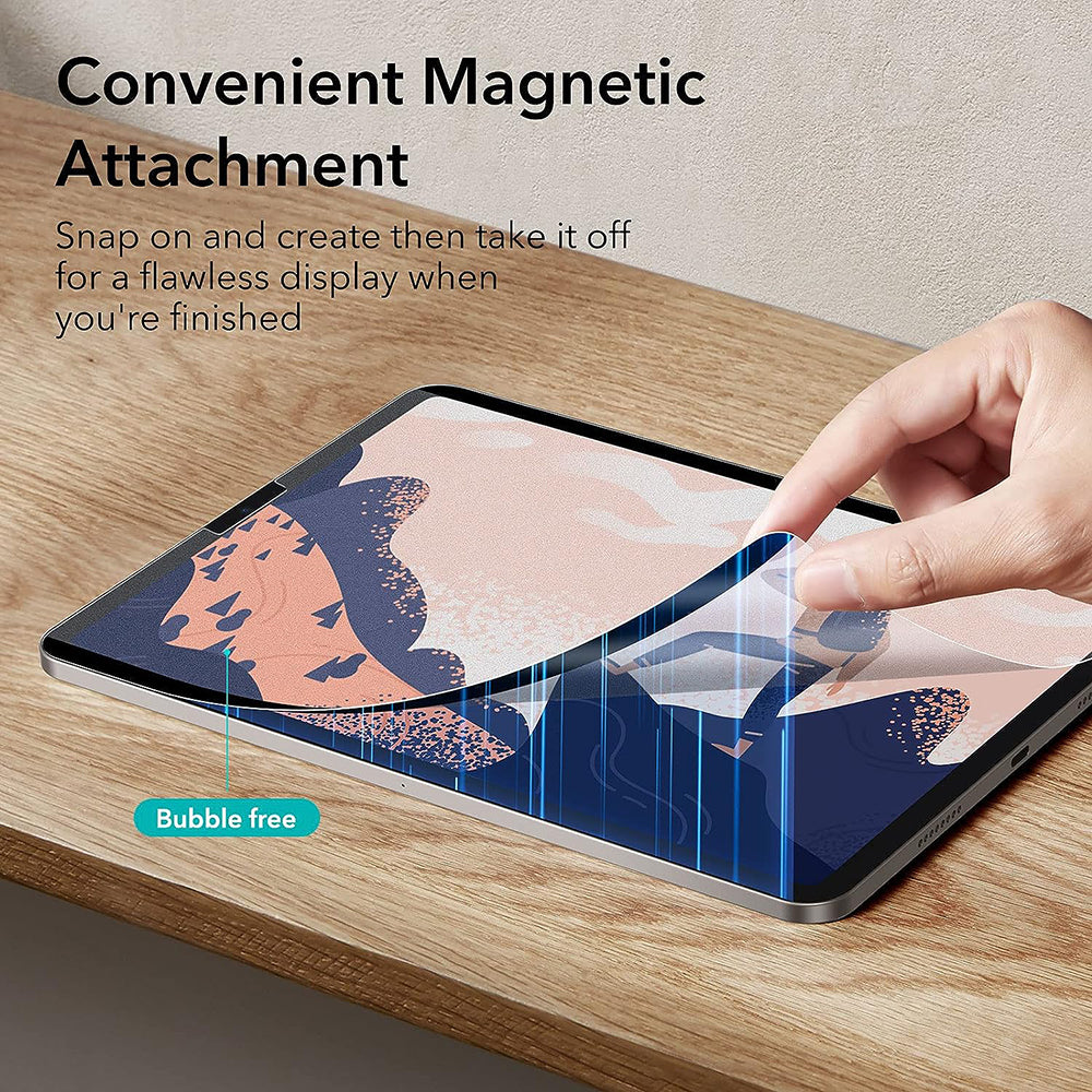 Προστατευτική Μεμβράνη Οθόνης ESR Paper Feel Magnetic για Apple iPad Air 11 (2025) / Air 11 (2024), Πλαστική