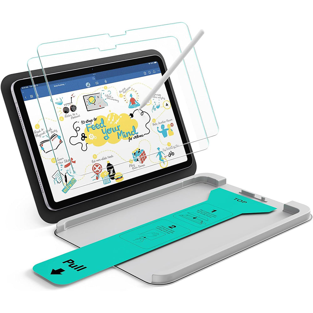 Προστατευτική Μεμβράνη Οθόνης ESR Paper Feel UltraFit για Apple iPad (2025) / (2022), Πλαστική, Σετ 2 τεμαχίων