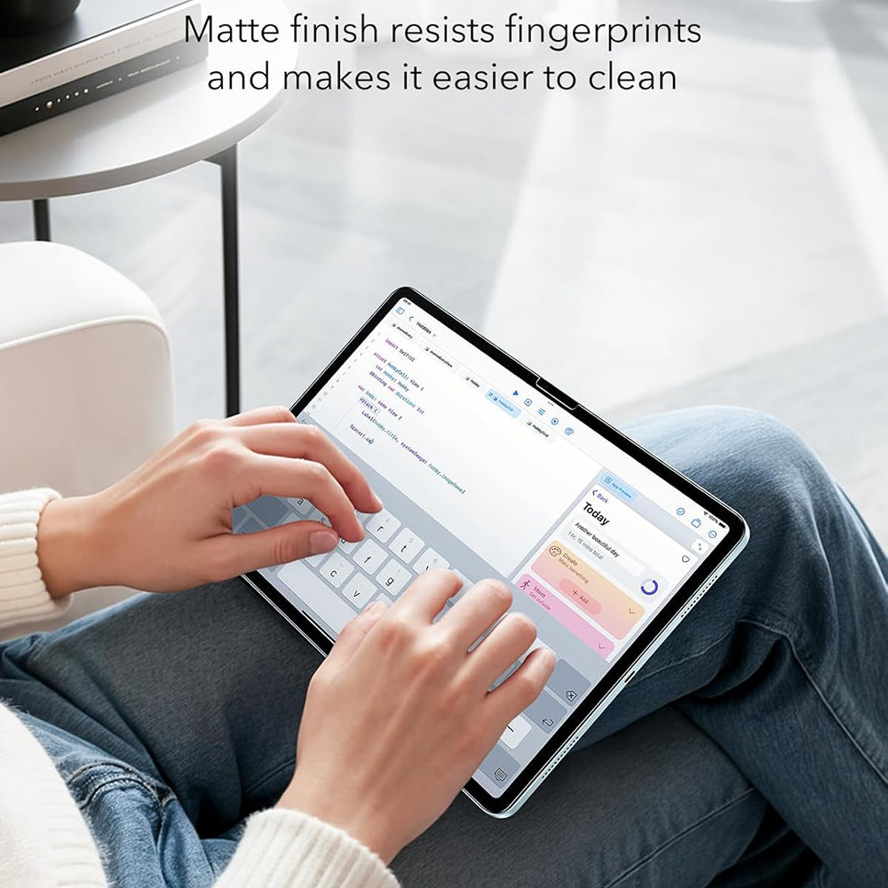 Προστατευτική μεμβράνη οθόνης ESR Paper Feel UltraFit για Apple iPad Air 13 (2026) / Air 13 (2025) / Air 13 (2024), Πλαστικό, Σετ 2 τεμαχίων