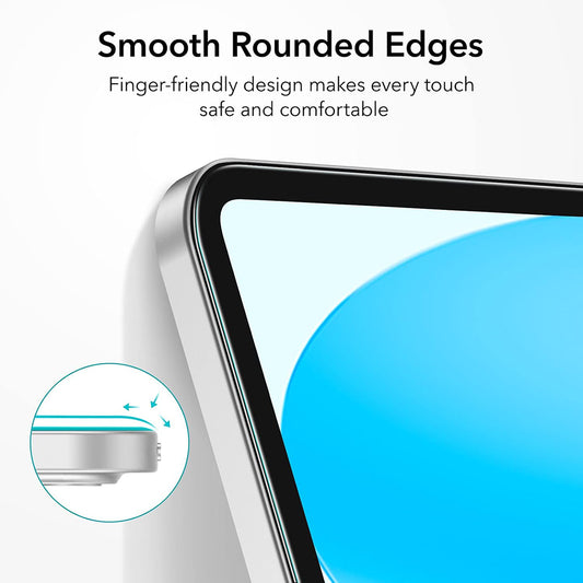 Προστατευτική Μεμβράνη Οθόνης ESR για Apple iPad (2025) / (2022), Ενισχυμένο Γυαλί, Πλήρης Κόλληση, Σετ 2 τεμαχίων