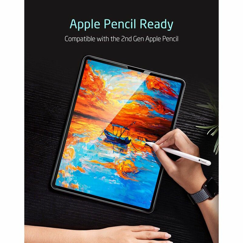 Προστατευτική Μεμβράνη Οθόνης ESR για Apple iPad Air (2022) / Pro 11 (2021) / Air (2020), Ενισχυμένο Γυαλί, Πλήρης Κόλληση, Σετ 2 τεμαχίων