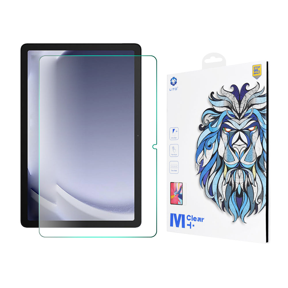 Προστατευτική μεμβράνη οθόνης Lito Classic για Samsung Galaxy Tab A11+ / Tab A9+, Ασφαλισμένο γυαλί, Full Glue, 2.5D