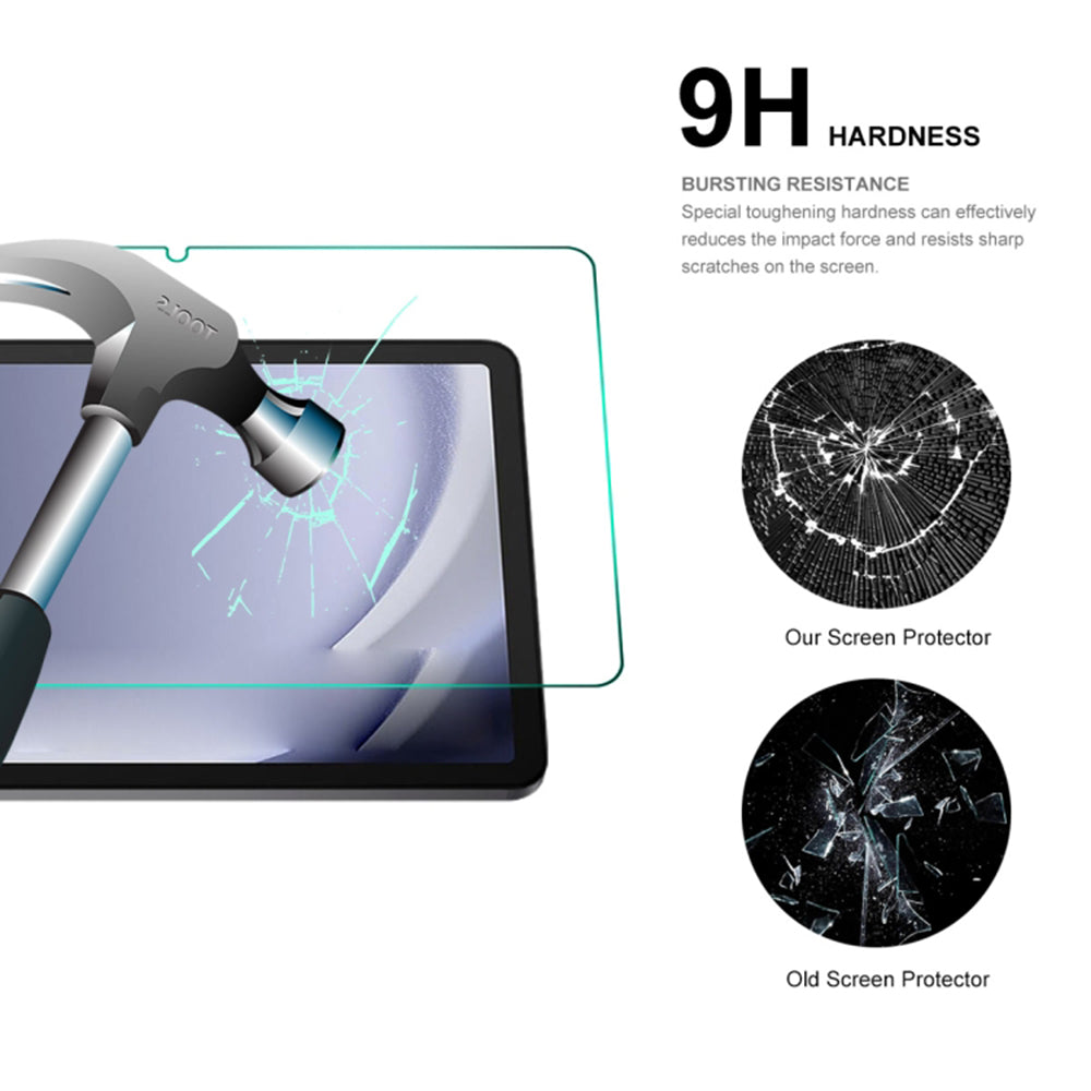 Προστατευτική μεμβράνη οθόνης Lito Classic για Samsung Galaxy Tab A11+ / Tab A9+, Ασφαλισμένο γυαλί, Full Glue, 2.5D
