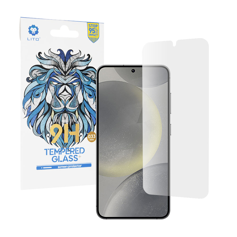 Προστατευτική Μεμβράνη Οθόνης Lito Classic Ultra Thin για Samsung Galaxy S25 S931 / S24 S921, Ενισχυμένο Γυαλί, Πλήρης Κόλληση, 2.5D