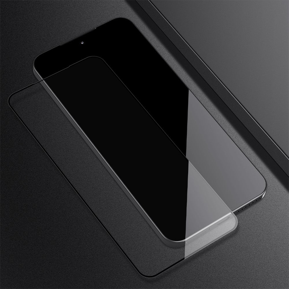 Προστατευτική μεμβράνη οθόνης Nillkin CP+ Pro για Samsung Galaxy A56 A566 / A36 A366, Ασφαλισμένο γυαλί, Πλήρης κόλλα, Μαύρο