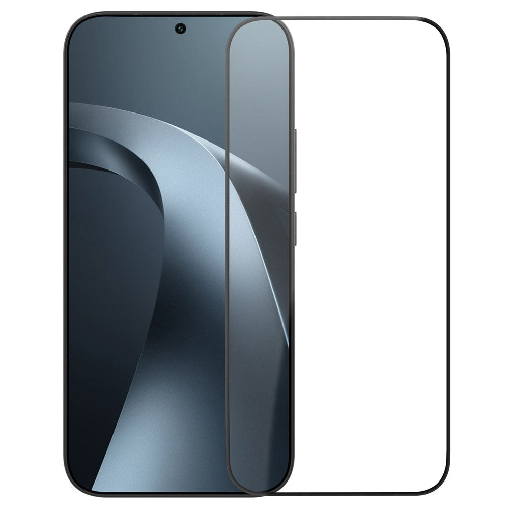 Προστατευτική μεμβράνη οθόνης Nillkin CP+ Pro για Xiaomi 17T, ασφαλισμένο γυαλί, πλήρης κόλλα, μαύρο