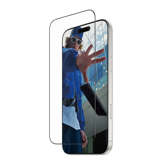 Προστατευτική Μεμβράνη Οθόνης PanzerGlass Ultra-Wide Fit Fastfit για Apple iPhone 17 Pro Max, Ενισχυμένο Γυαλί, Full Glue, Μαύρη