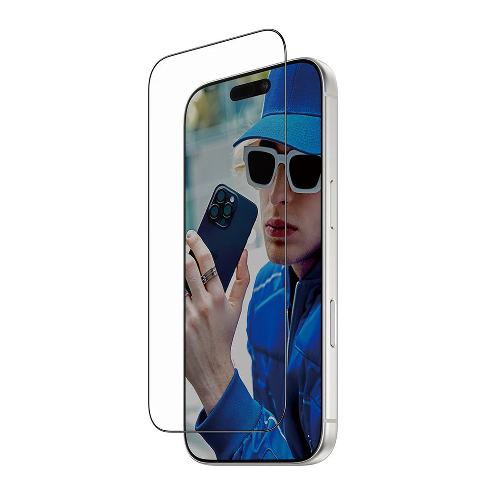 Προστατευτική Μεμβράνη Οθόνης PanzerGlass Ultra-Wide Fit Fastfit για Apple iPhone 17 Pro, Ενισχυμένο Γυαλί, Full Glue, Μαύρη