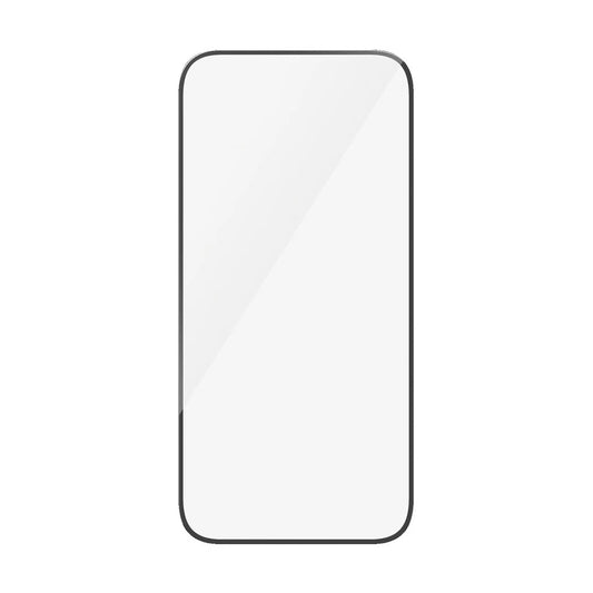 Προστατευτική Μεμβράνη Οθόνης PanzerGlass Ultra-Wide Fit για Apple iPhone 16 Plus / 15 Plus, Ενισχυμένο Γυαλί, Full Glue, Μαύρη