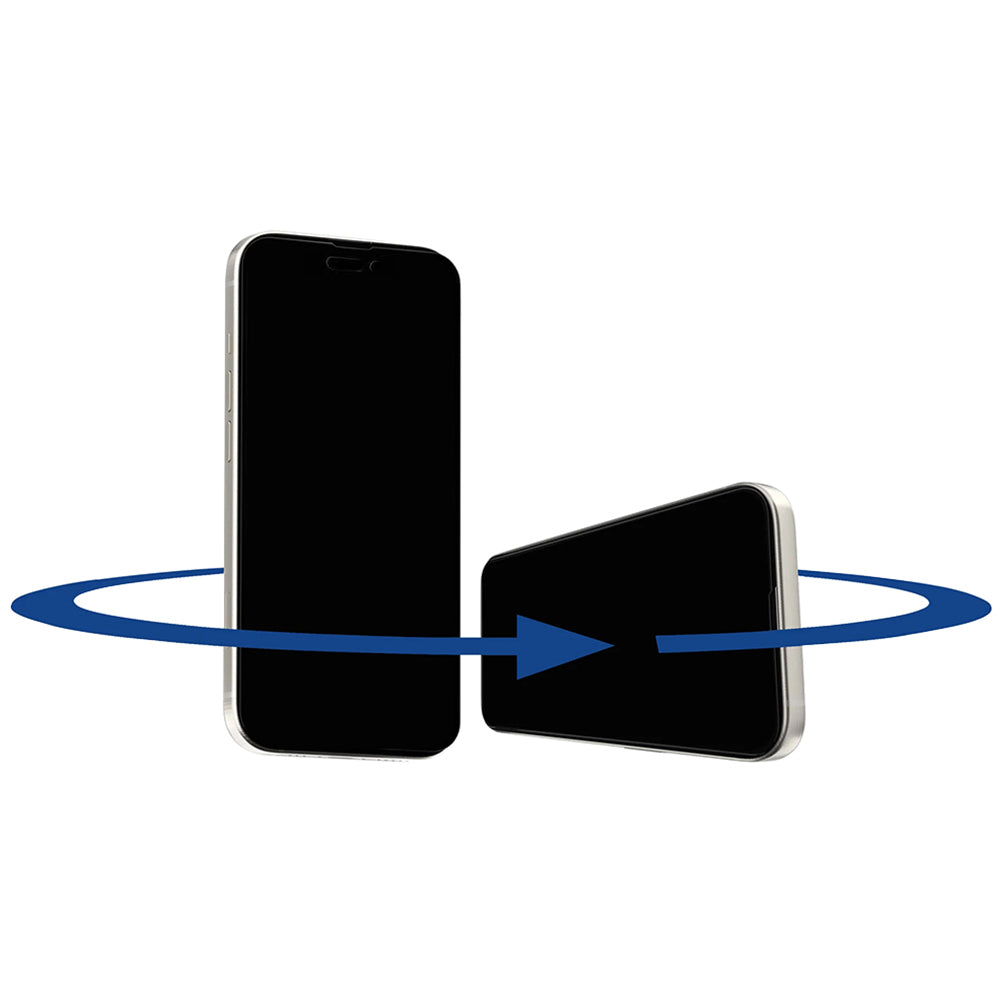 Προστατευτική μεμβράνη οθόνης Privacy Anank 1X Reinforced 360 για Apple iPhone 14 Pro, Ασφαλισμένο γυαλί, Πλήρης κόλλα, 2.5D