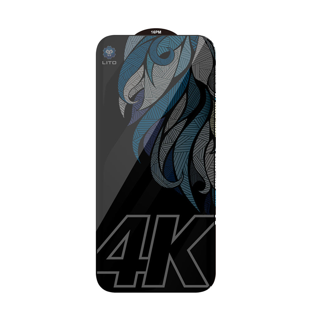 Προστατευτική Μεμβράνη Οθόνης Privacy Lito D+ Max 4K για Apple iPhone 17 Air, Ενισχυμένο Γυαλί, Full Glue