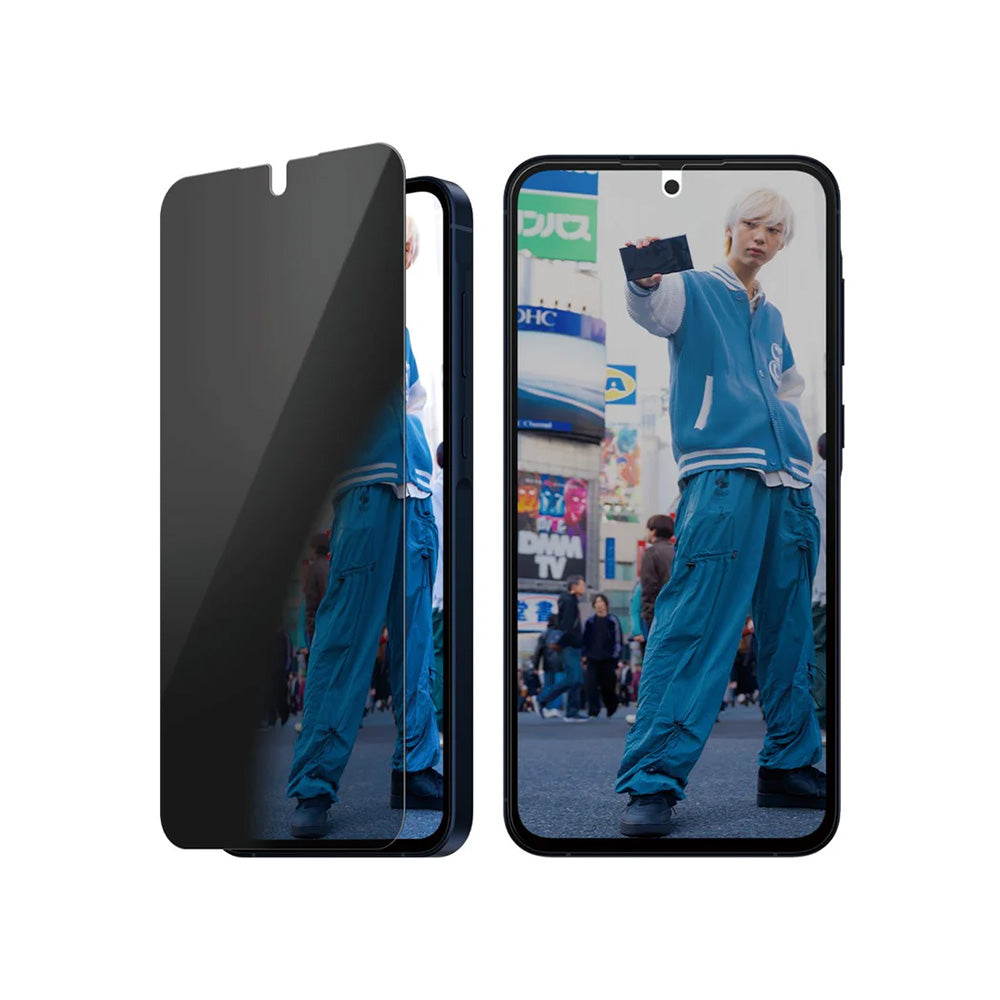 Προστατευτική Μεμβράνη Οθόνης Privacy PanzerGlass Ultra-Wide Fit για Samsung Galaxy A56 A566, Ενισχυμένο Γυαλί, Full Glue