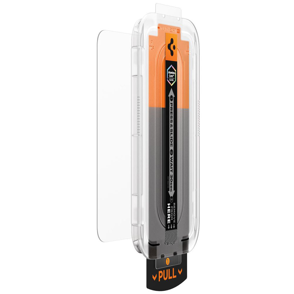 Προστατευτική Μεμβράνη Οθόνης Privacy Spigen GlastR EZ FIT Pro για Apple iPhone 17 Air, Ενισχυμένο Γυαλί, Full Glue AGL09871