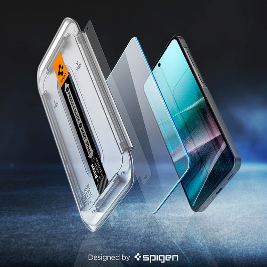 Προστατευτική μεμβράνη οθόνης Spigen GlastR EZ FIT HD για Samsung Galaxy A37 5G / A36 A366, Ασφαλισμένο γυαλί, Full Glue AGL11365