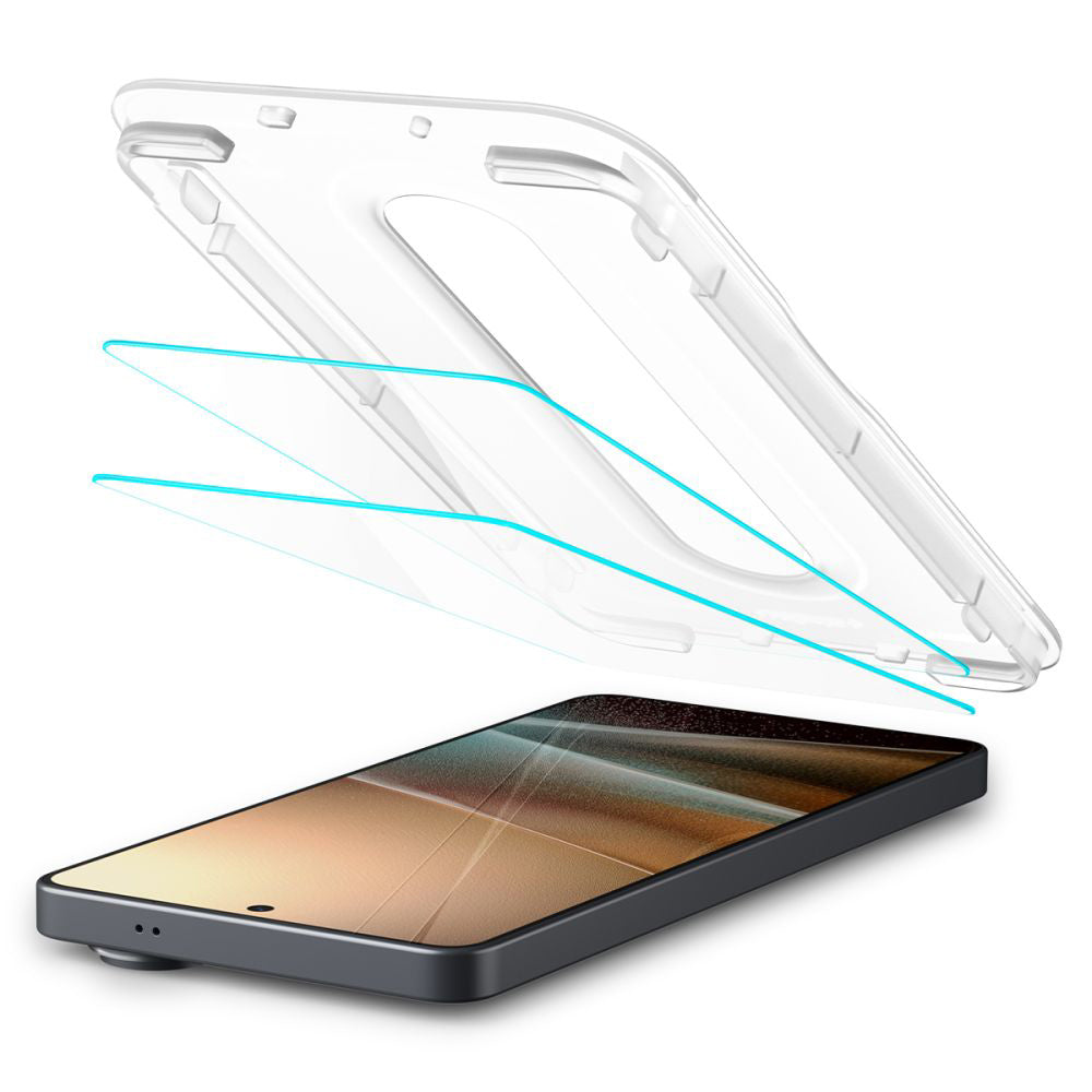 Προστατευτική Μεμβράνη Οθόνης Spigen GlastR EZ FIT Pro HD Anti-Reflection για Samsung Galaxy S26 Ultra S948, Ενισχυμένο Γυαλί, Πλήρης Κόλληση, Σετ 2 τεμαχίων