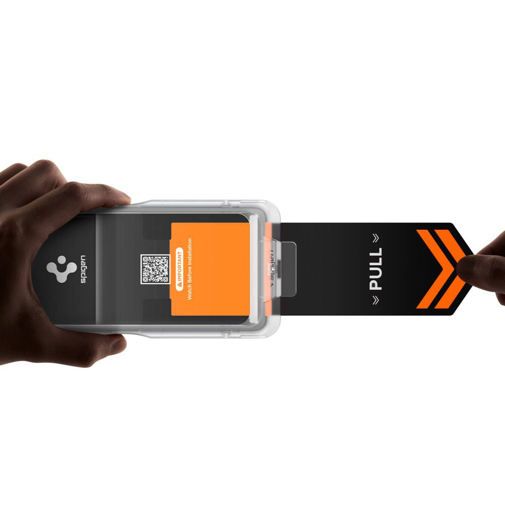 Προστατευτική Μεμβράνη Οθόνης Spigen GlastR EZ FIT Pro HD για Samsung Galaxy S26 Ultra S948, Ενισχυμένο Γυαλί, Πλήρης Κόλληση, Σετ 2 τεμαχίων AGL11072