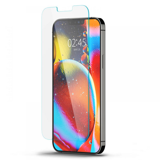Προστατευτική Μεμβράνη Οθόνης Spigen GlastR Slim για Apple iPhone 17e / 16e / 14 / 13 Pro, Ενισχυμένο Γυαλί, Full Glue