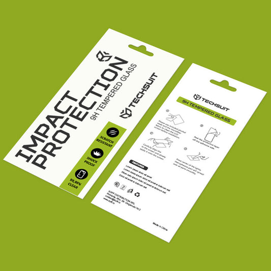 Προστατευτική Μεμβράνη Οθόνης Techsuit για Honor X5c Plus, Ενισχυμένο Γυαλί, Full Glue, 111D