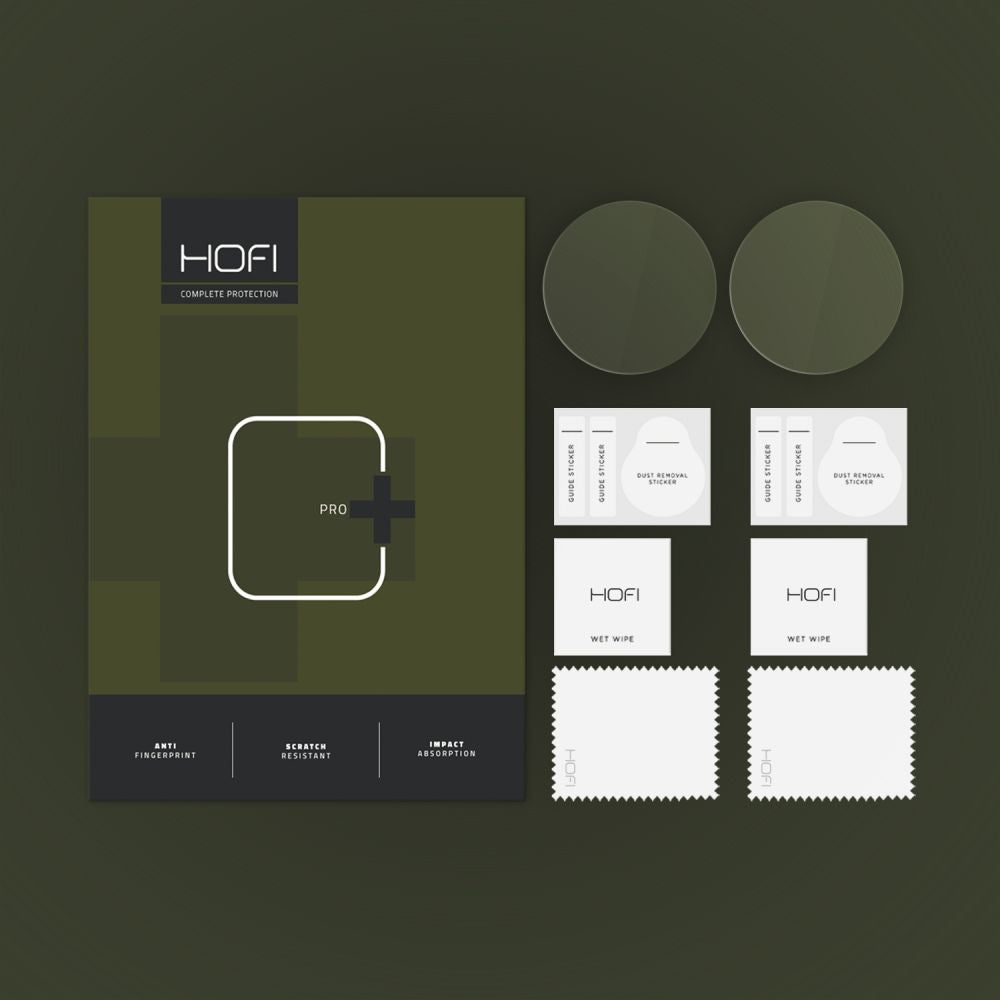 Προστατευτική Μεμβράνη HOFI Glass PRO+ για Huawei Watch GT 5 Pro 46mm, Σετ 2 τεμαχίων, Ενισχυμένο Γυαλί