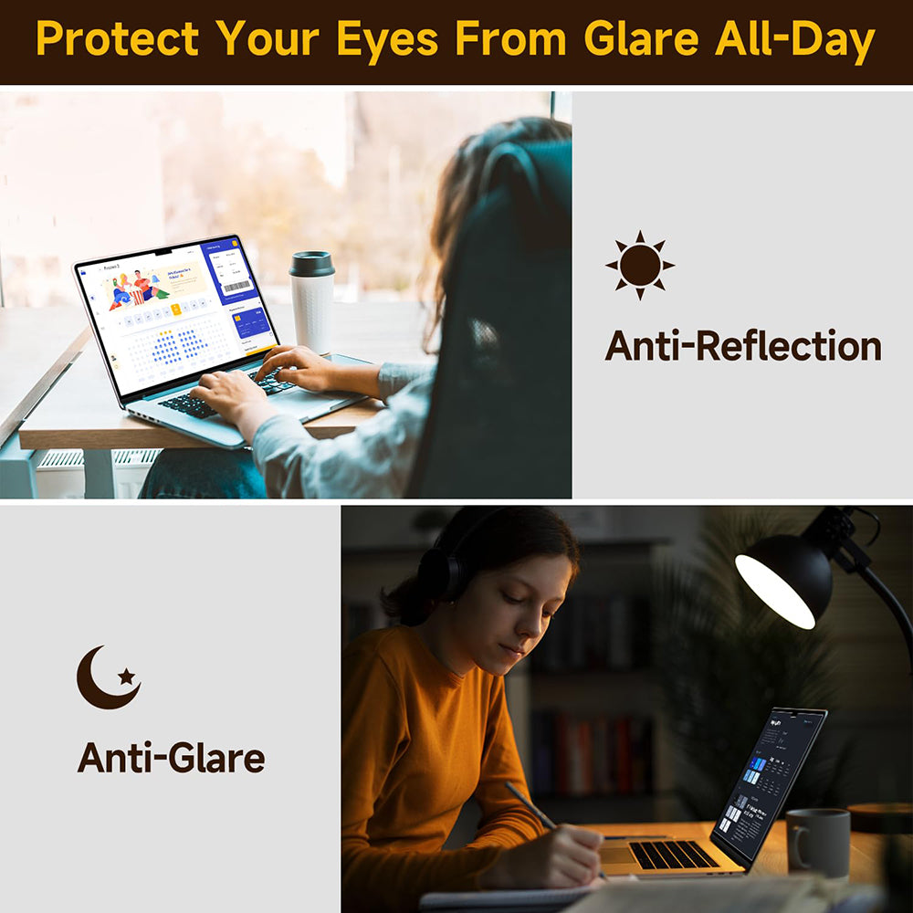 Matte Anti Blue Light Screen Protector Techsuit VisionProX for Apple MacBook Air M3 15inch (2024) / Air M2 15inch (2023), Plastic
