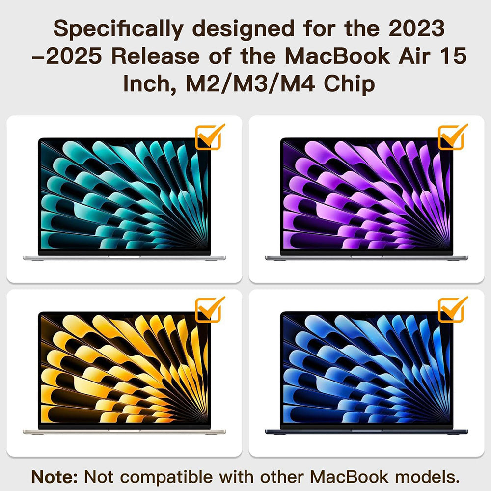 Matte Anti Blue Light Screen Protector Techsuit VisionProX for Apple MacBook Air M3 15inch (2024) / Air M2 15inch (2023), Plastic