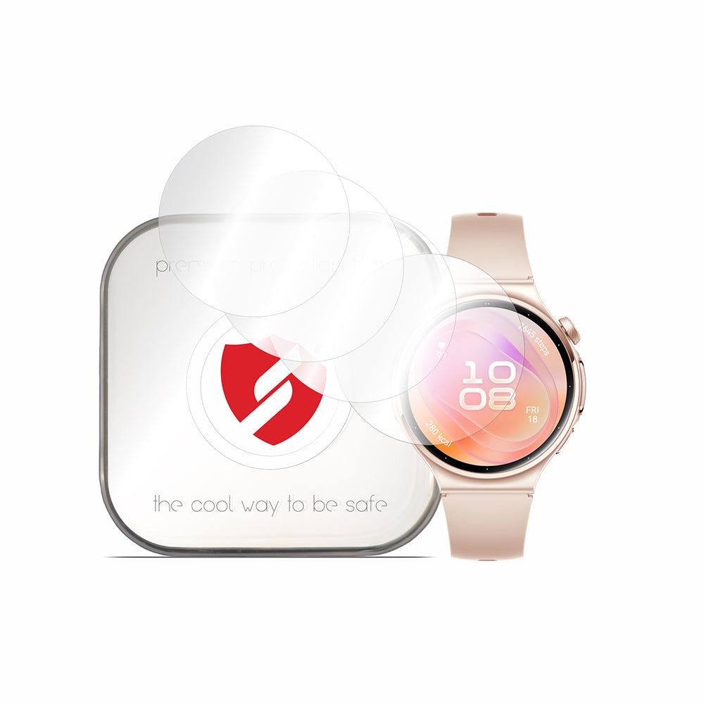 Προστατευτική μεμβράνη Smart Protection Premium Classic για Huawei Watch 6 42mm, πλαστική, σετ 4 τεμαχίων
