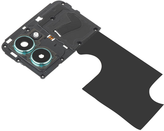 Γυαλί Κάμερας Πίσω - Φλας - Εσωτερικό Πλαίσιο - Κεραία NFC HMD Pulse Pro, με Πλαίσιο, Πράσινο (Glacier Green), Service Pack 286954437