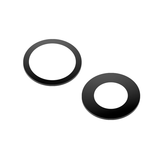 Γυαλί πίσω κάμερας Apple iPhone 13 mini / 13, Wide + UltraWide, Μαύρο