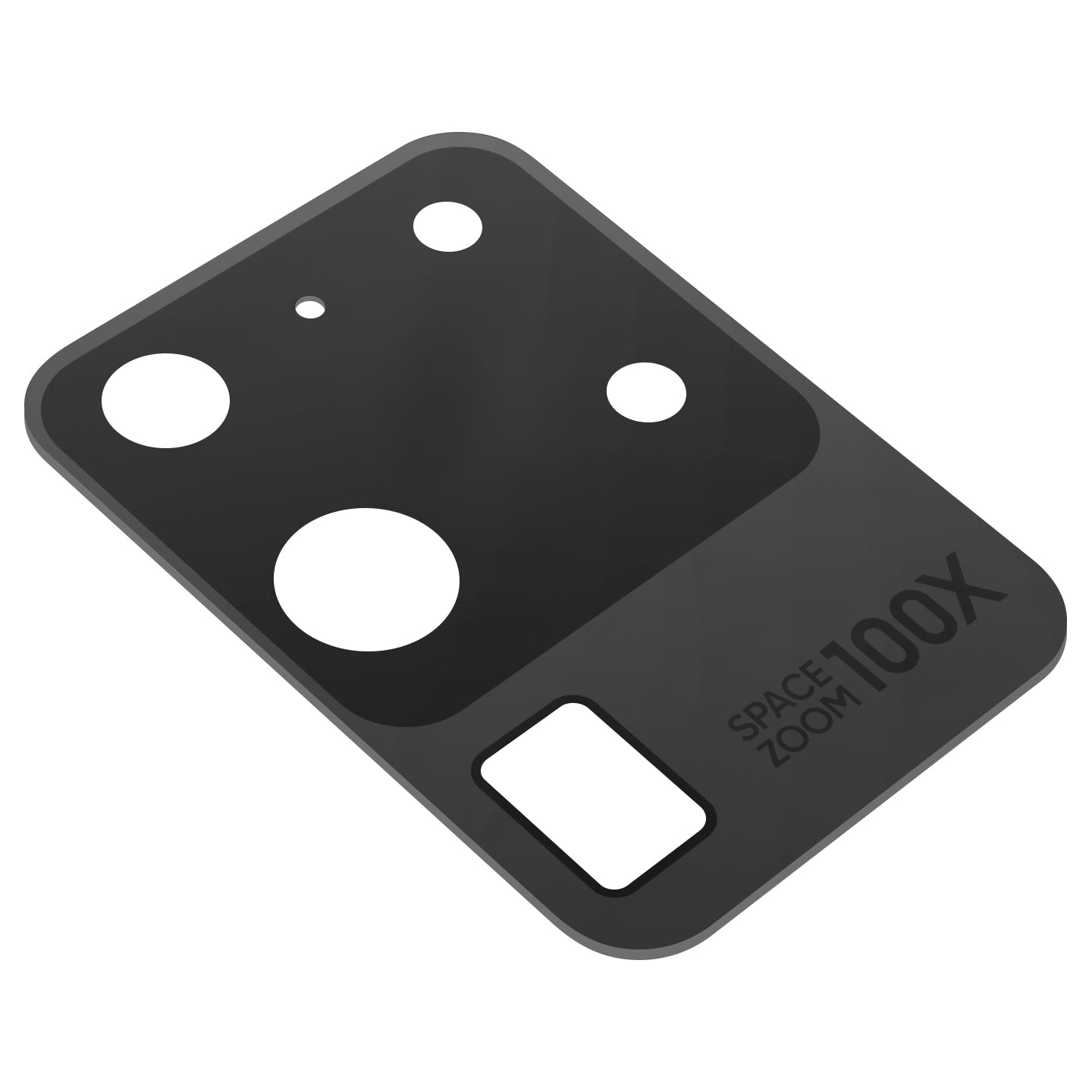 Γυαλί Πίσω Κάμερας Samsung Galaxy S20 Ultra 5G G988 / S20 Ultra G988, Μαύρο