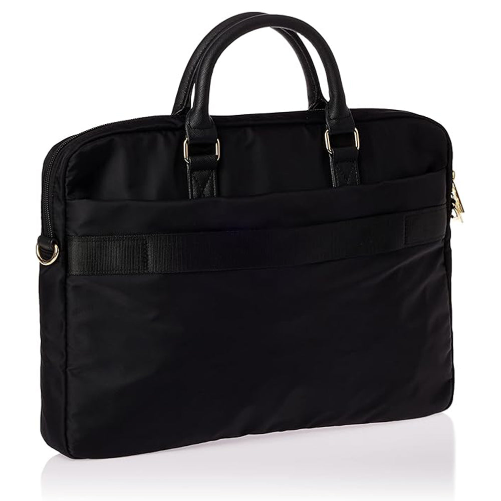 Τσάντα Guess Triangle Logo για Laptop 16 ιντσών, Μαύρη