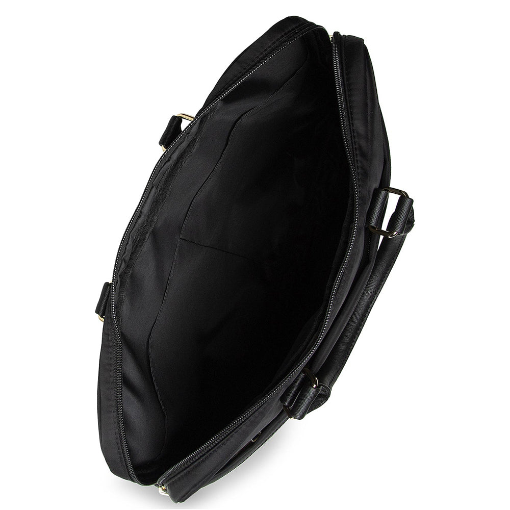 Τσάντα Guess Triangle Logo για Laptop 16 ιντσών, Μαύρη