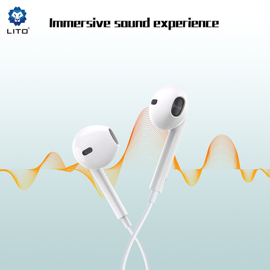 Handsfree 3.5m Lito LF01A, Λευκό