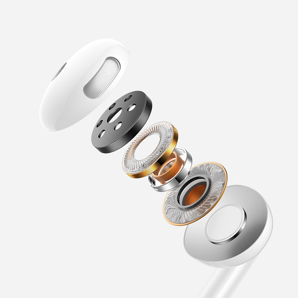 Handsfree 3.5mm McDodo HP-6080 Element, Λευκό