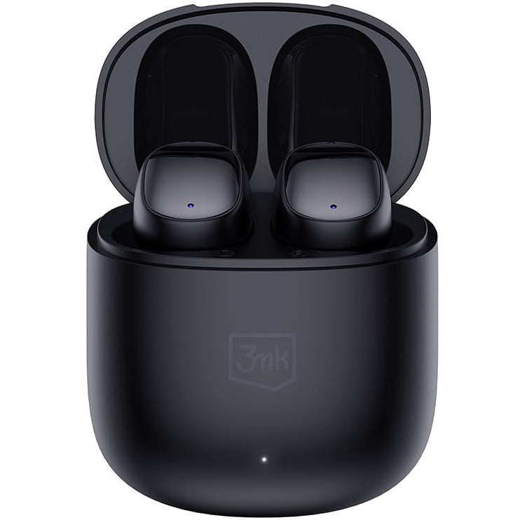 Handsfree Bluetooth 3MK FlowBuds, TWS, Μαύρο