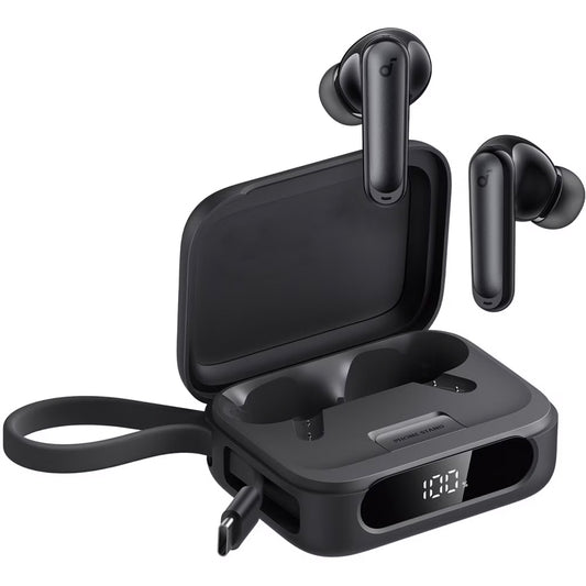 Handsfree Bluetooth Anker P41i, TWS, ANC, Μαύρο A3937G11